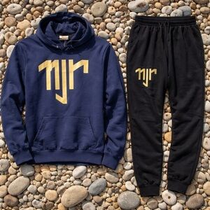 Neymar Jr Boys (6-7) Soccer Jogging Set Hooded Sweatshirt & Pants NWT Activewear